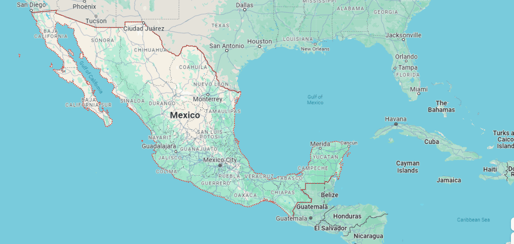 Mexico Map