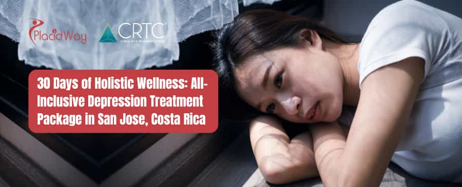 30 Days of Holistic Wellness: All-Inclusive Depression Treatment Package in San Jose, Costa Rica at CRTC