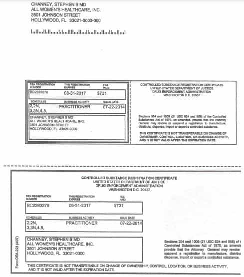 Regenestem USA Certificate