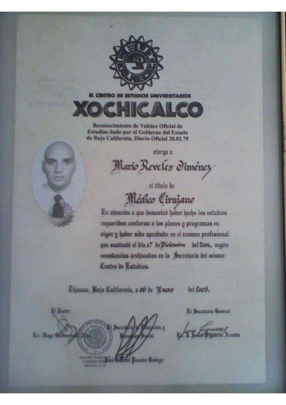 Clinica Renovacion Rehab Center Certificate