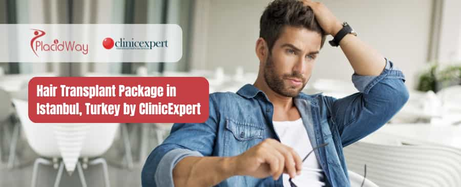 Hair Transplant Package in Istanbul, Turkey by ClinicExpert