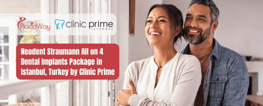 Neodent Straumann All on 4 Dental Implants Package in Istanbul, Turkey by Clinic Prime