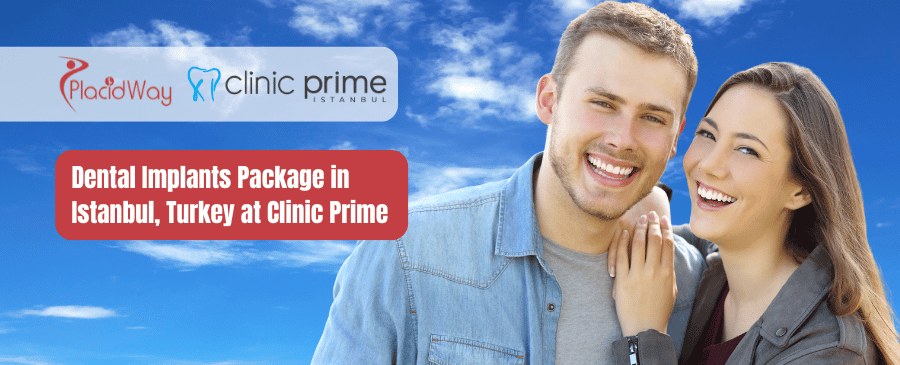 Dental Implants Package in Istanbul, Turkey at Clinic Prime