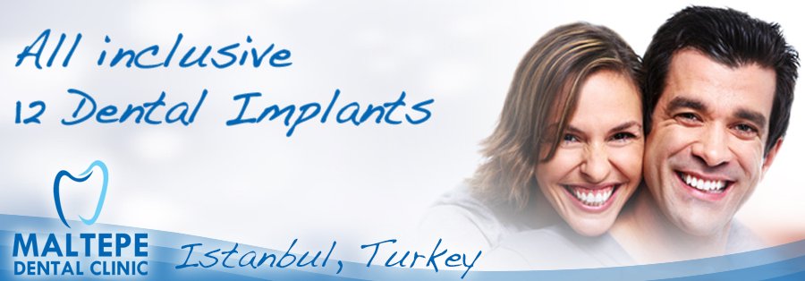 All Inclusive 12 Dental Implants With Crowns In Istanbul Turkey By Maltepe