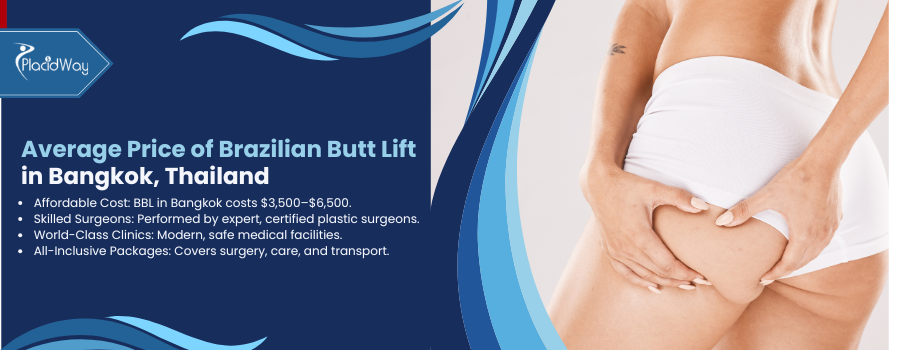 Average Price of Brazilian Butt Lift in Bangkok, Thailand