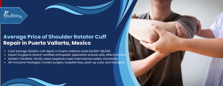 Average Price of Shoulder Rotator Cuff Repair in Puerto Vallarta, Mexico