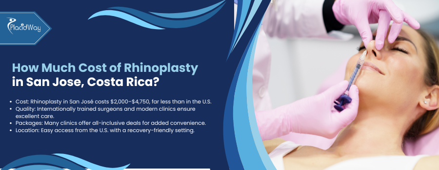 Cost of Rhinoplasty in San Jose, Costa Rica