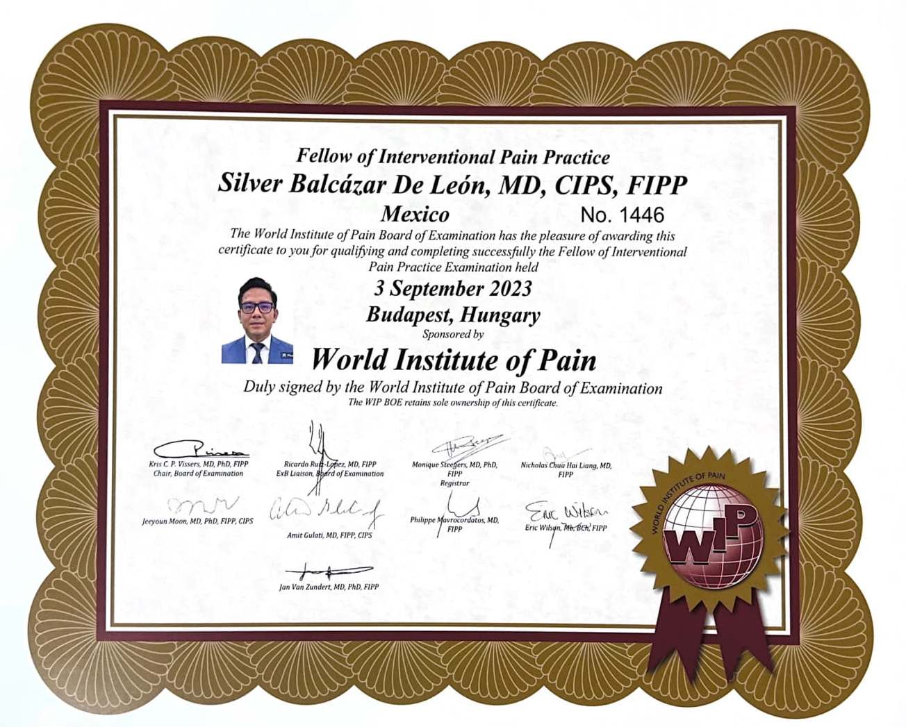 Fellow of Interventional Pain Practice